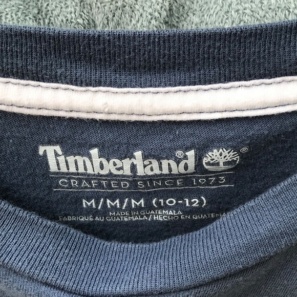 Timberland T-shirt youth Medium Blue wash - Picture 2 of 3